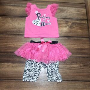 DDG Darlings Two Piece Set Pink Infant (6-9)